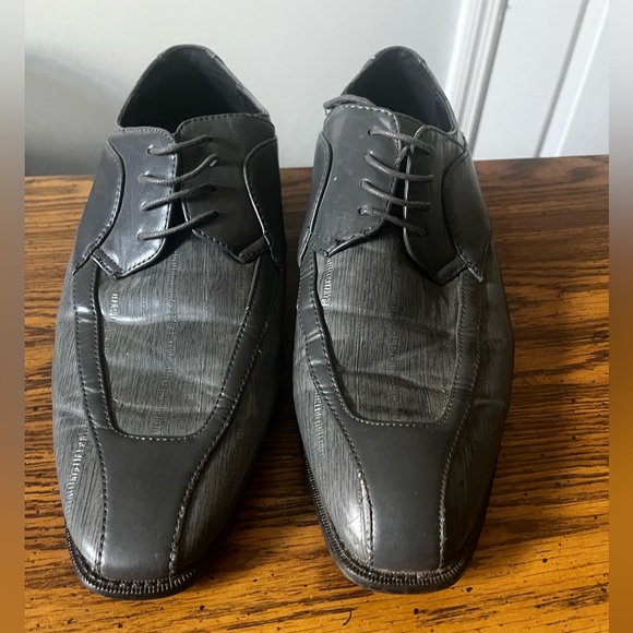 Bolano Grey Formal Shoe - Picture 2 of 5